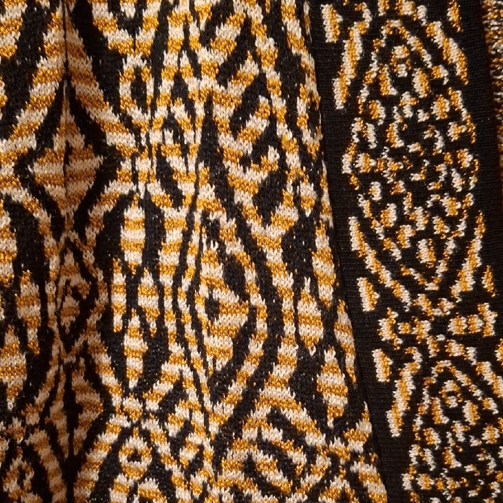 Ruby Rd. Patterned Fringe Cardigan OS 💖💖💖💝 - Picture 3 of 9